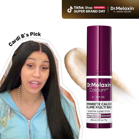 Dr. Melaxin Cemenrete Calcium Multi Balm – Korean Eye Care Stick for Anti-Aging & Wrinkle Treatment – 9g Hydrating Eye Balm