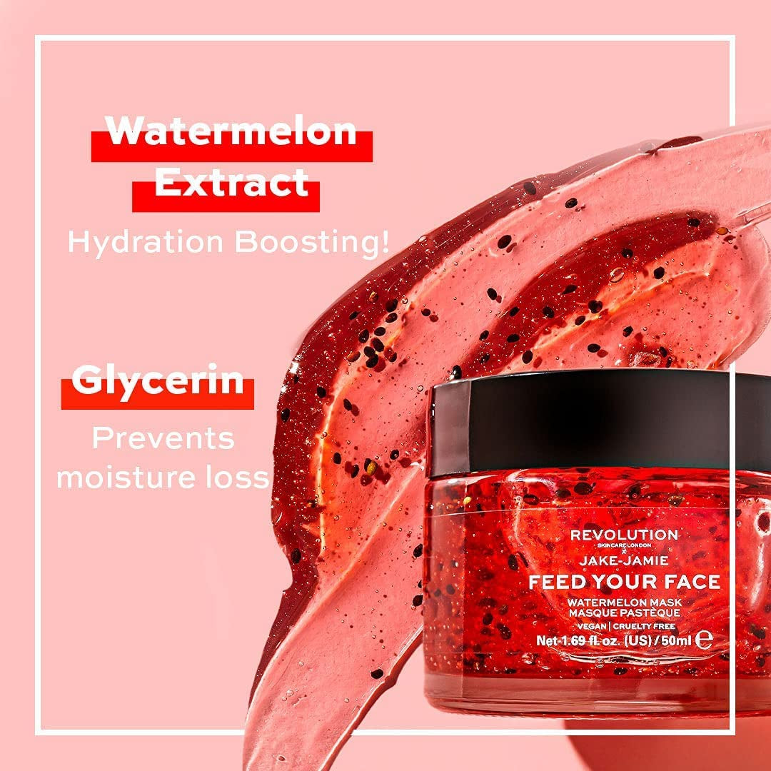 Watermelon Hydrating Face Mask by Revolution 50ml