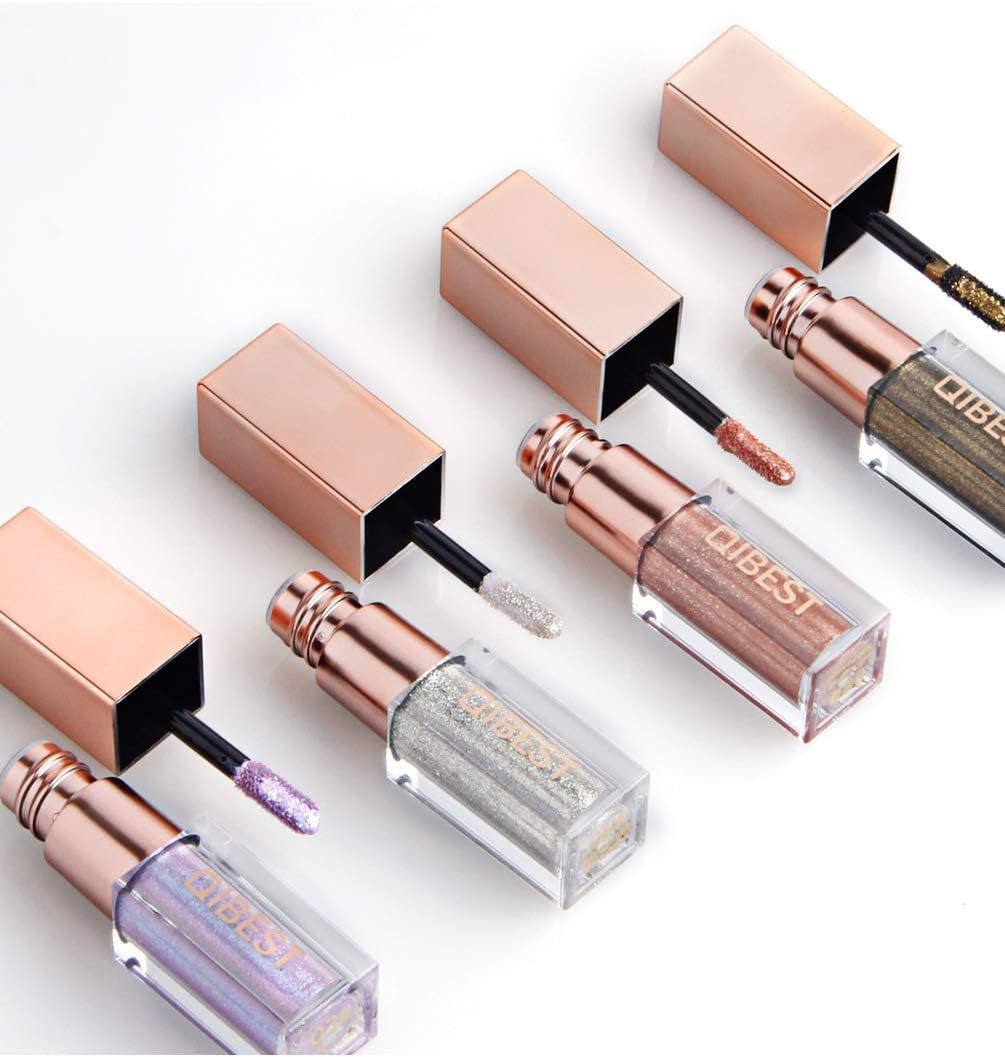 Diamond Glow Liquid Eyeshadow Set – 7 Colors Glitter