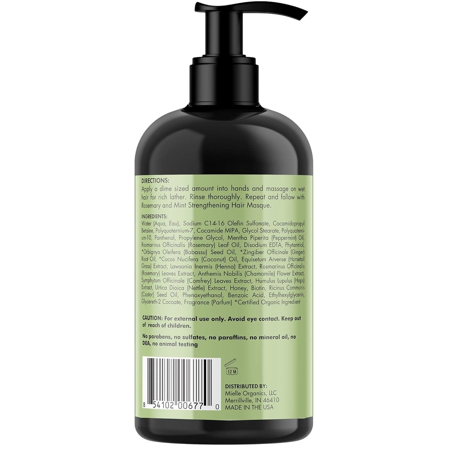 Rosemary Mint Strength & Growth Duo – Energizing Shampoo + Hair Oil for Stronger, Fuller Hair