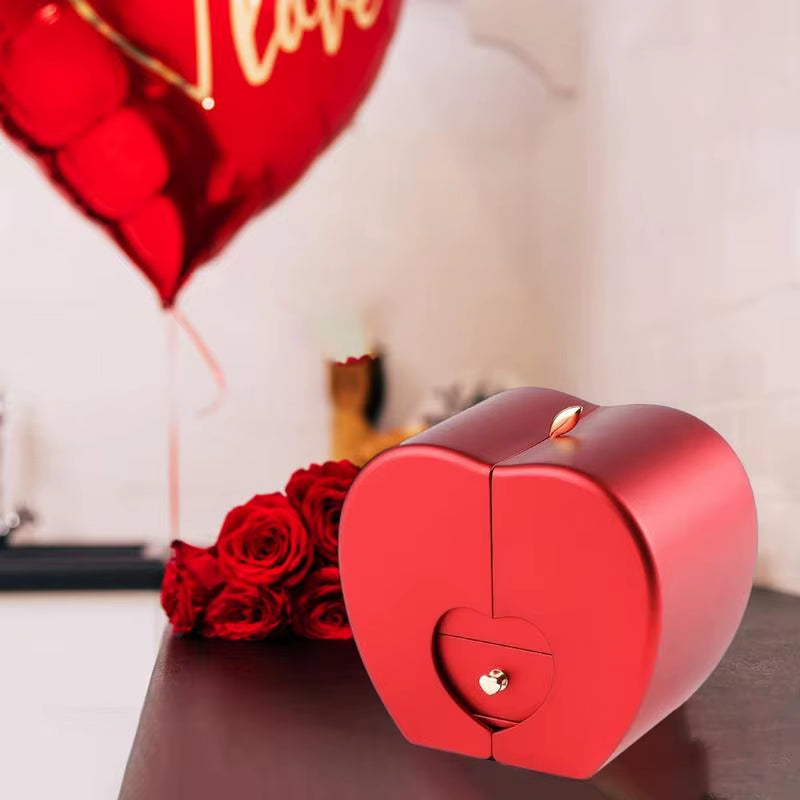 Forever Rose Eternal Flower Jewelry Box – Perfect Gift for Valentine’s & Birthdays