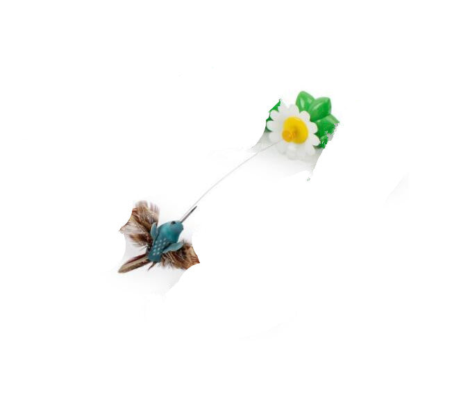 Electric Rotating Flower Interactive Pet Toy
