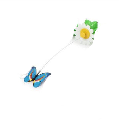 Electric Rotating Flower Interactive Pet Toy
