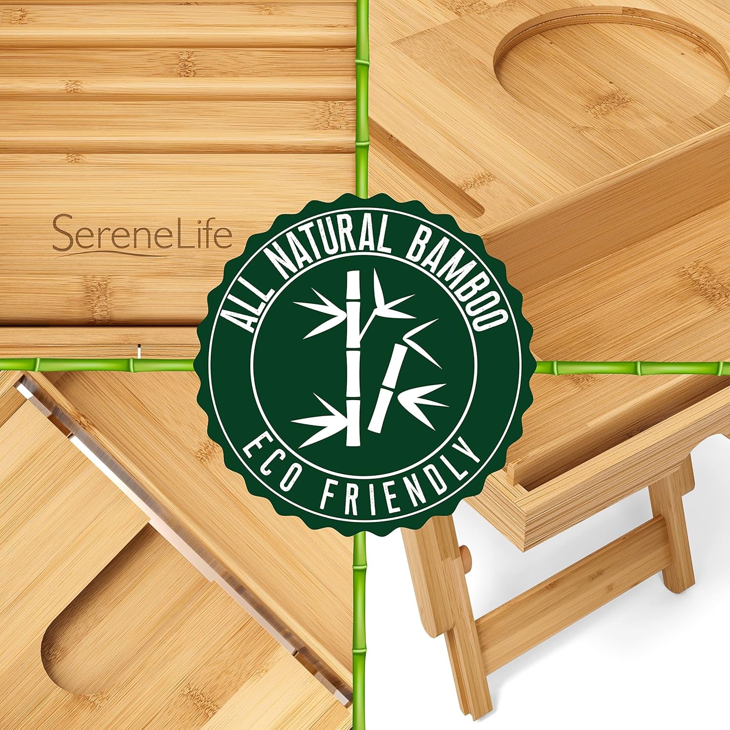 Bamboo Luxe Bath & Breakfast Tray™