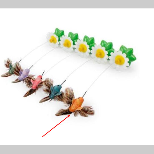 Electric Rotating Flower Interactive Pet Toy