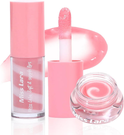 Lip Gloss & Plumper Set – Moisturizing, Dewy, Long-Lasting