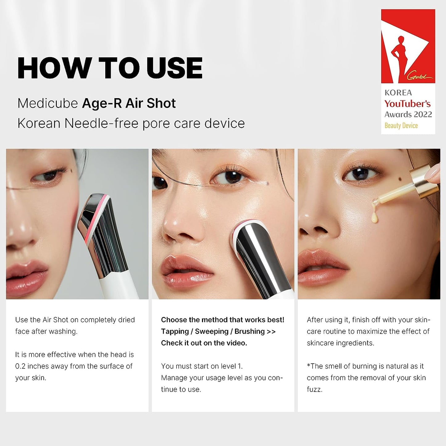 Age-R Air Shot – Korean Pore Refining Device